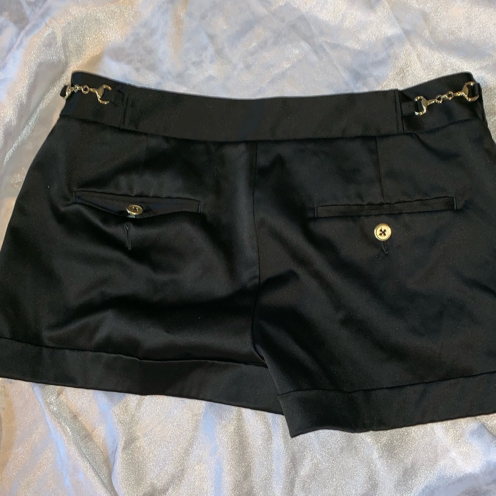 Black dress shorts